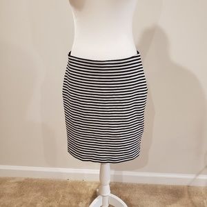 LOFT Striped Skirt